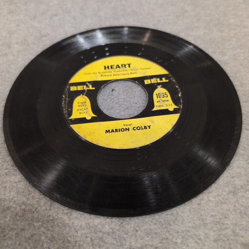 Marion Colby Whatever Lola Wants Heart Damn Yankees Bell 1095 45 RPM Vinyl - Picture 4 of 4